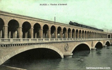 1863 – Le Viaduc d’Auteuil