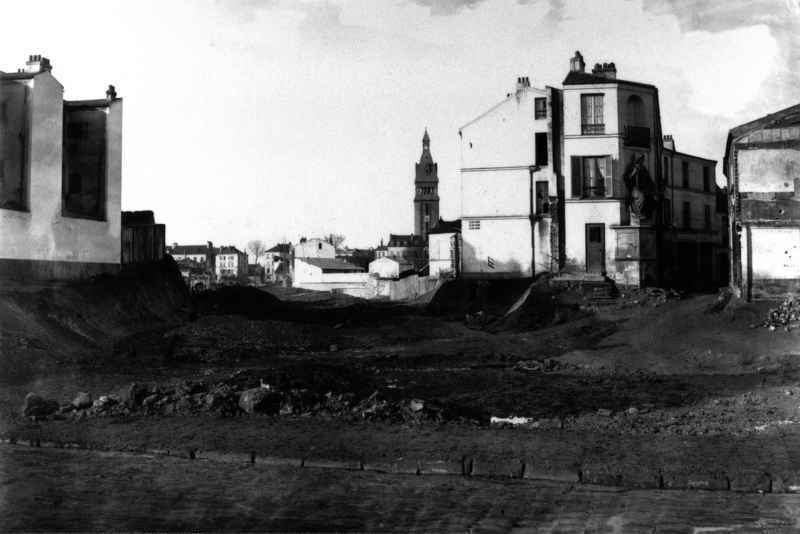 Percement de la rue d'Alésia - 1877- © Marville / Musée Carnavalet/ Roger Viollet