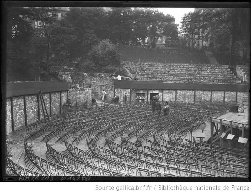 Arènes de Lutèce 1910