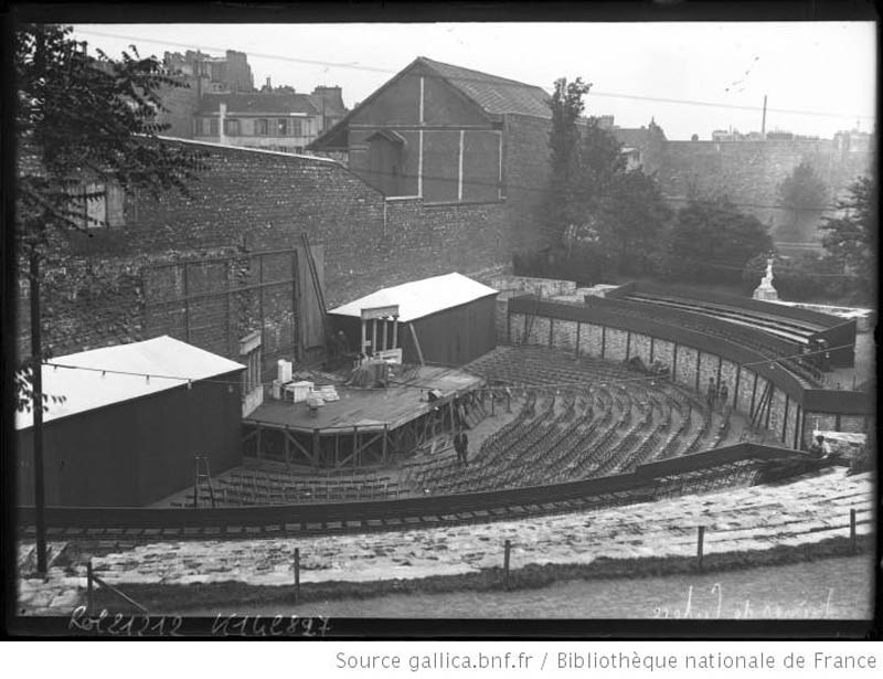 Arènes de Lutèce 1910