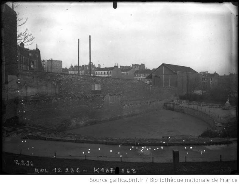 Arènes de Lutèce 1910