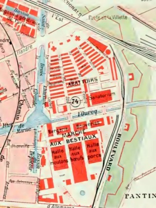 Plans des Abattoirs 1900