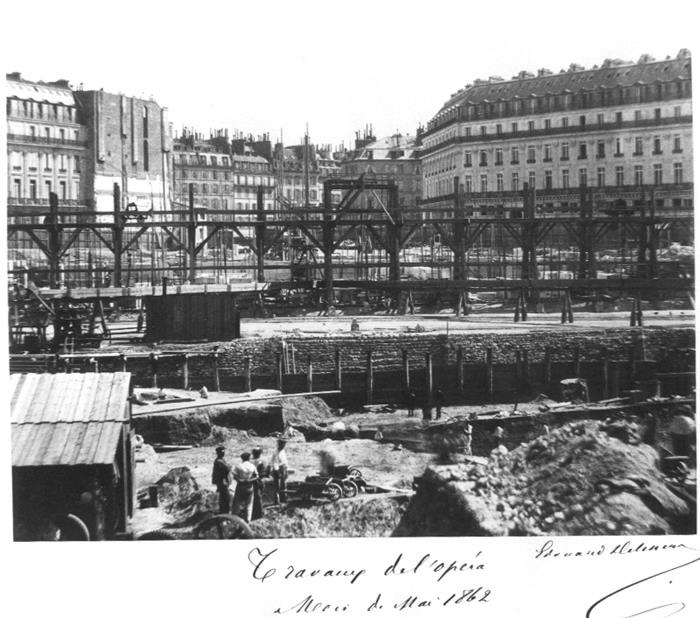 Construction Opéra Garnier 12