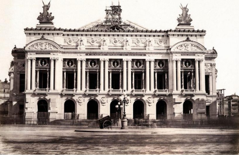 Construction Opéra Garnier 15