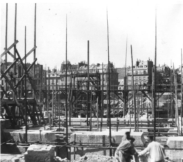 Construction Opéra Garnier 16