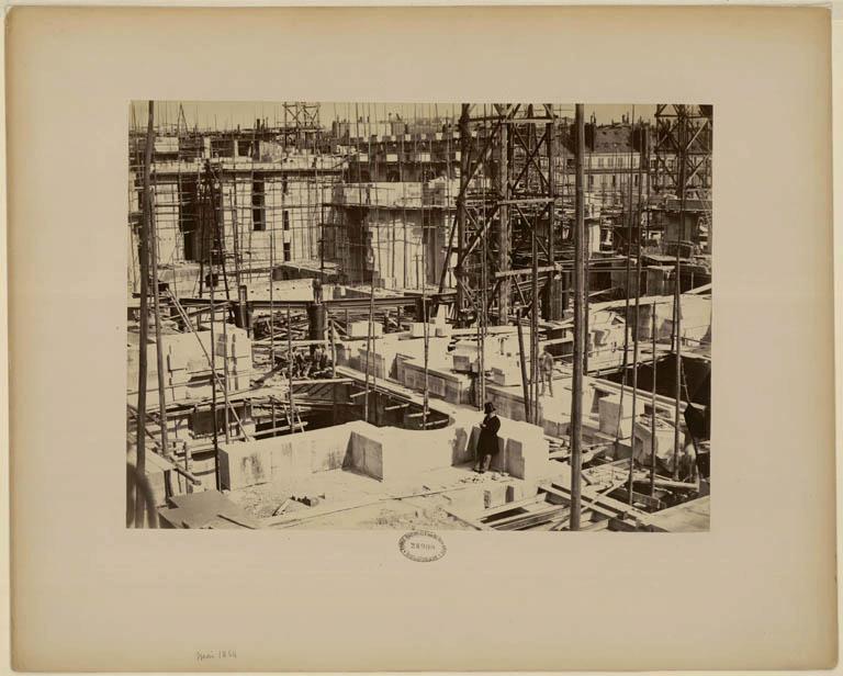 Construction Opéra Garnier 32
