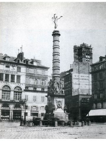 Place du Châtelet 1852