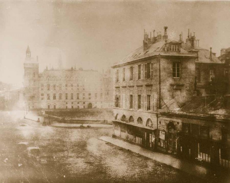 Place du Châtelet vers 1850