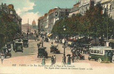 1814 – La rue Royale