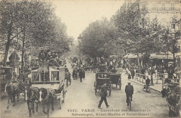1858 – Le Boulevard de Sébastopol