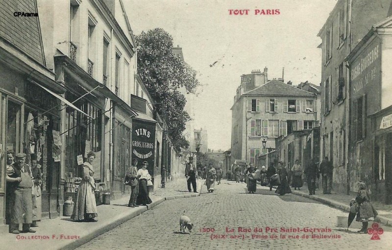 Rue du Pré Saint Gervais