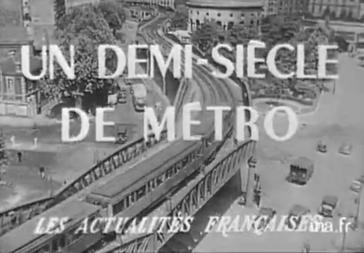 Juillet 1950 – Les 50 ans du métro