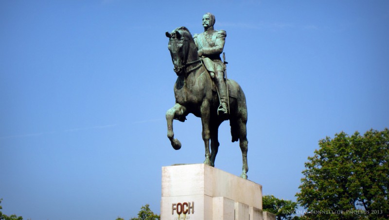 Statue de Foch - Place du Trocadéro ©Nicolas Bonnell/De.Phoebus 2013