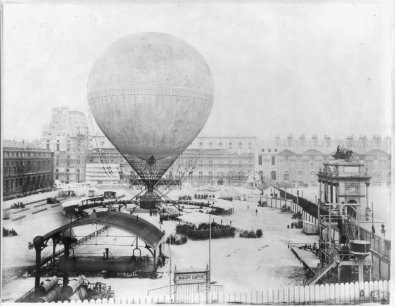 Ballon d'Henri Giffard - 1878 