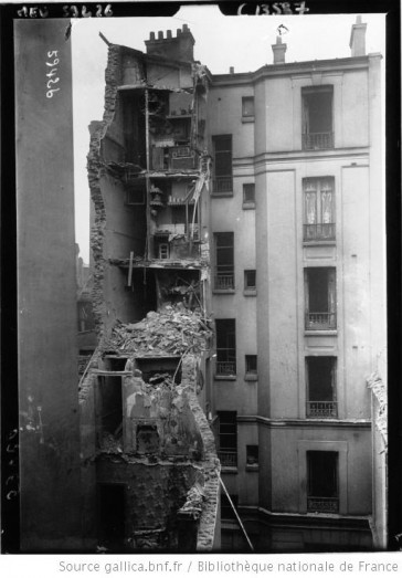 1916 – Le Bombardement de Ménilmontant