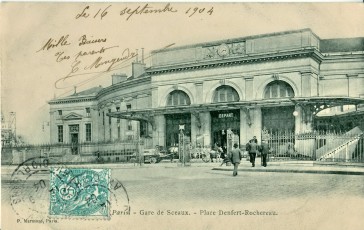 Paris 14 – La Gare de Denfert-Rochereau