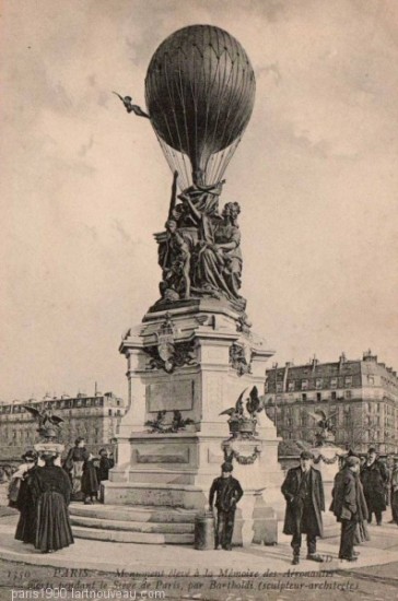 1900 – Le ballon de la porte des Ternes