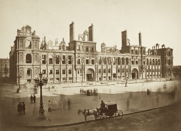 1871 – L’incendie de l’Hôtel de Ville