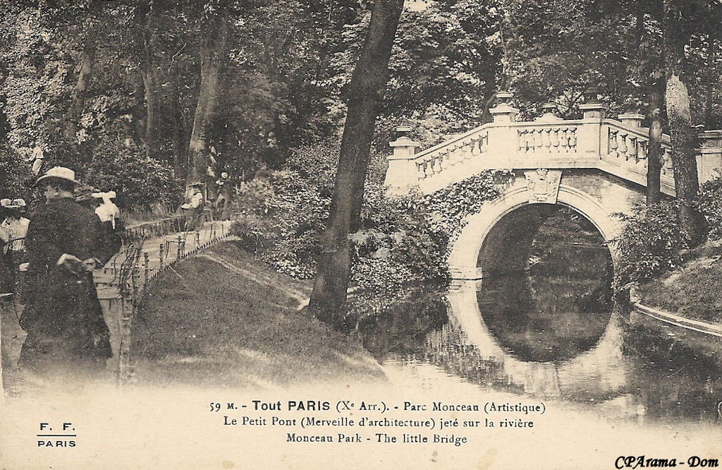 1861 Le parc Monceau Paris Unplugged