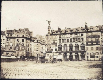 1858 – La Place du Châtelet avant/après