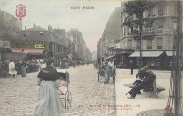 1860 – La rue de la Roquette